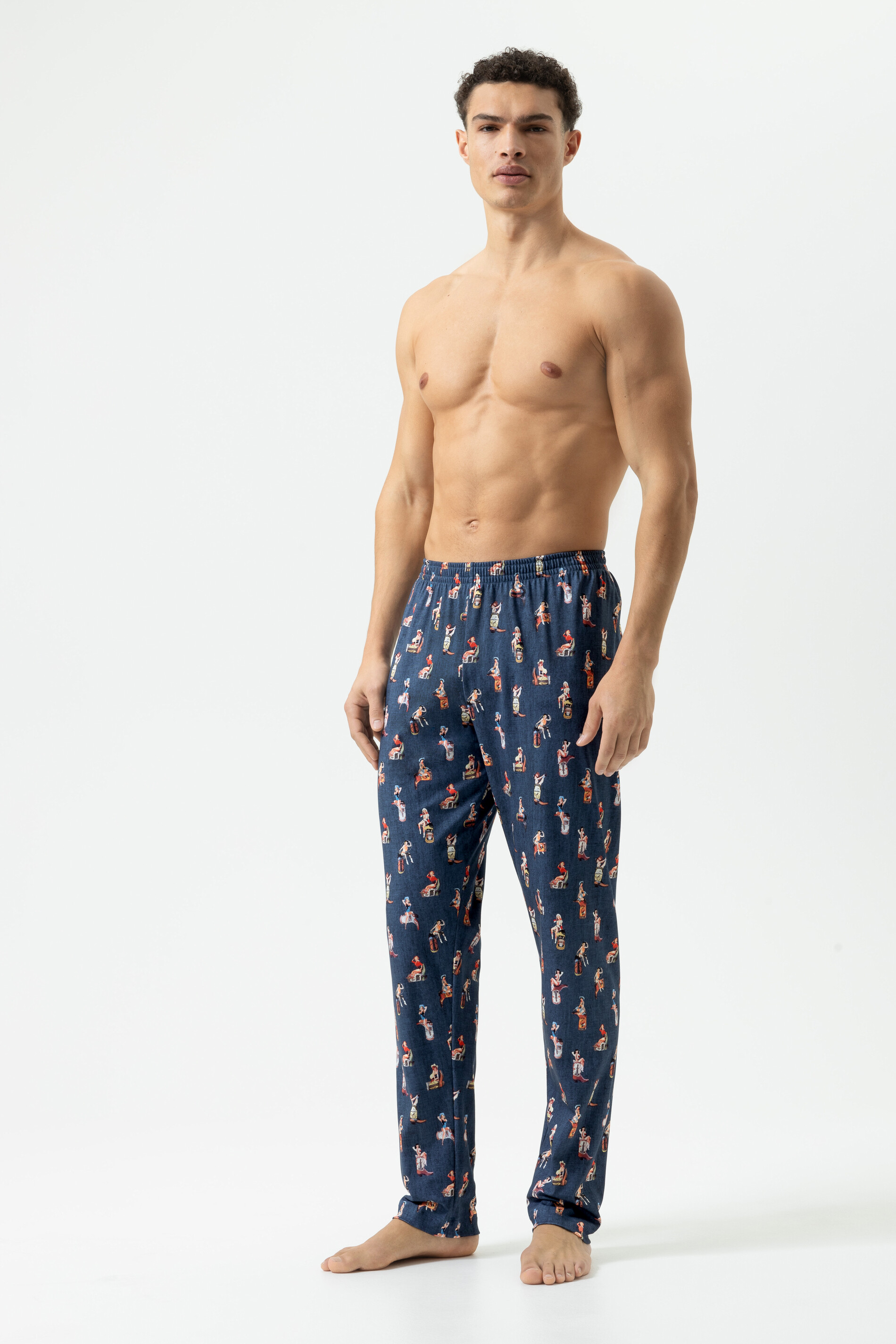 Hose lang Serie Pretty Cowgirl Galactic Blue von mey