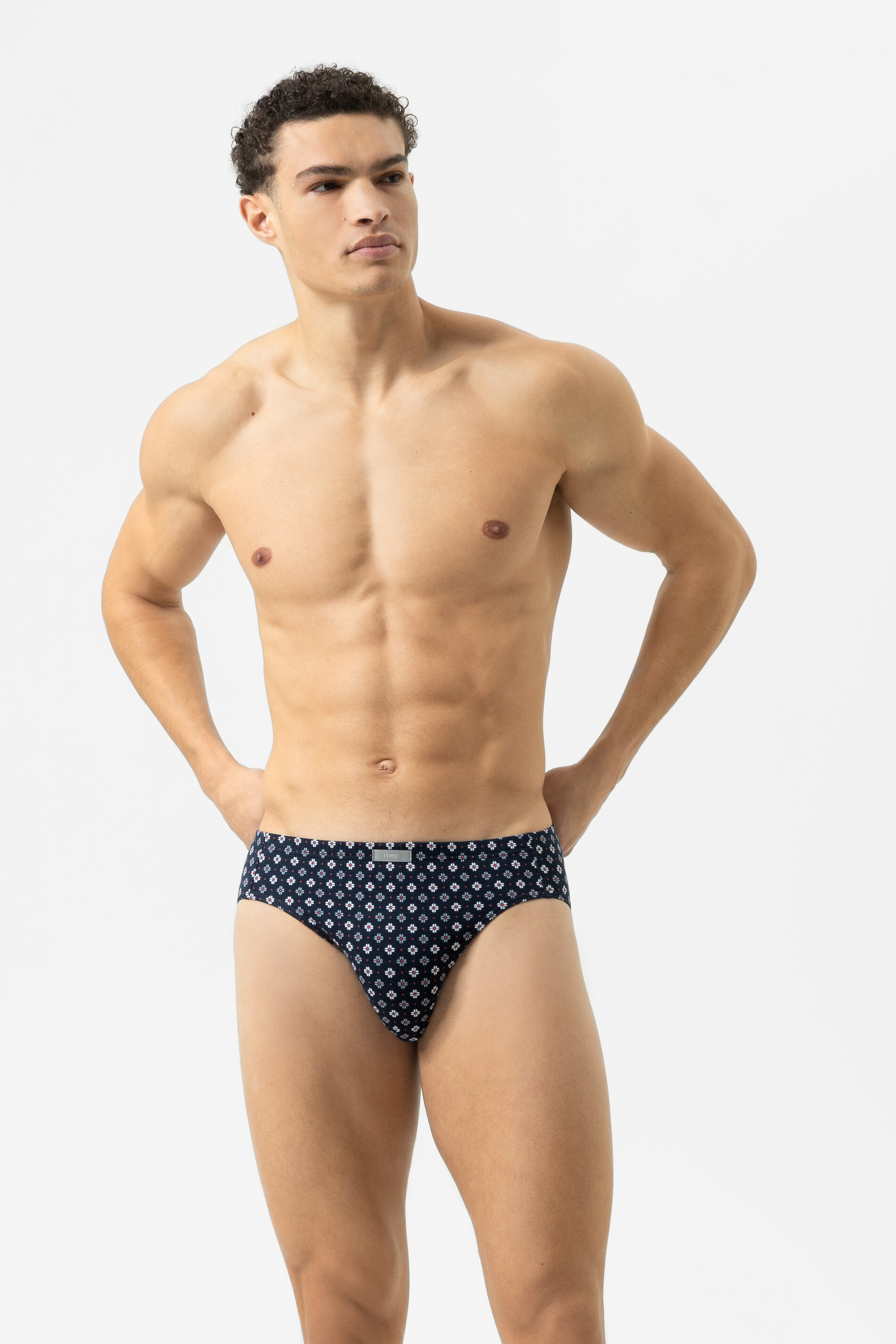 Jazz-Pants Serie Classic Flower Boarder Blue von mey