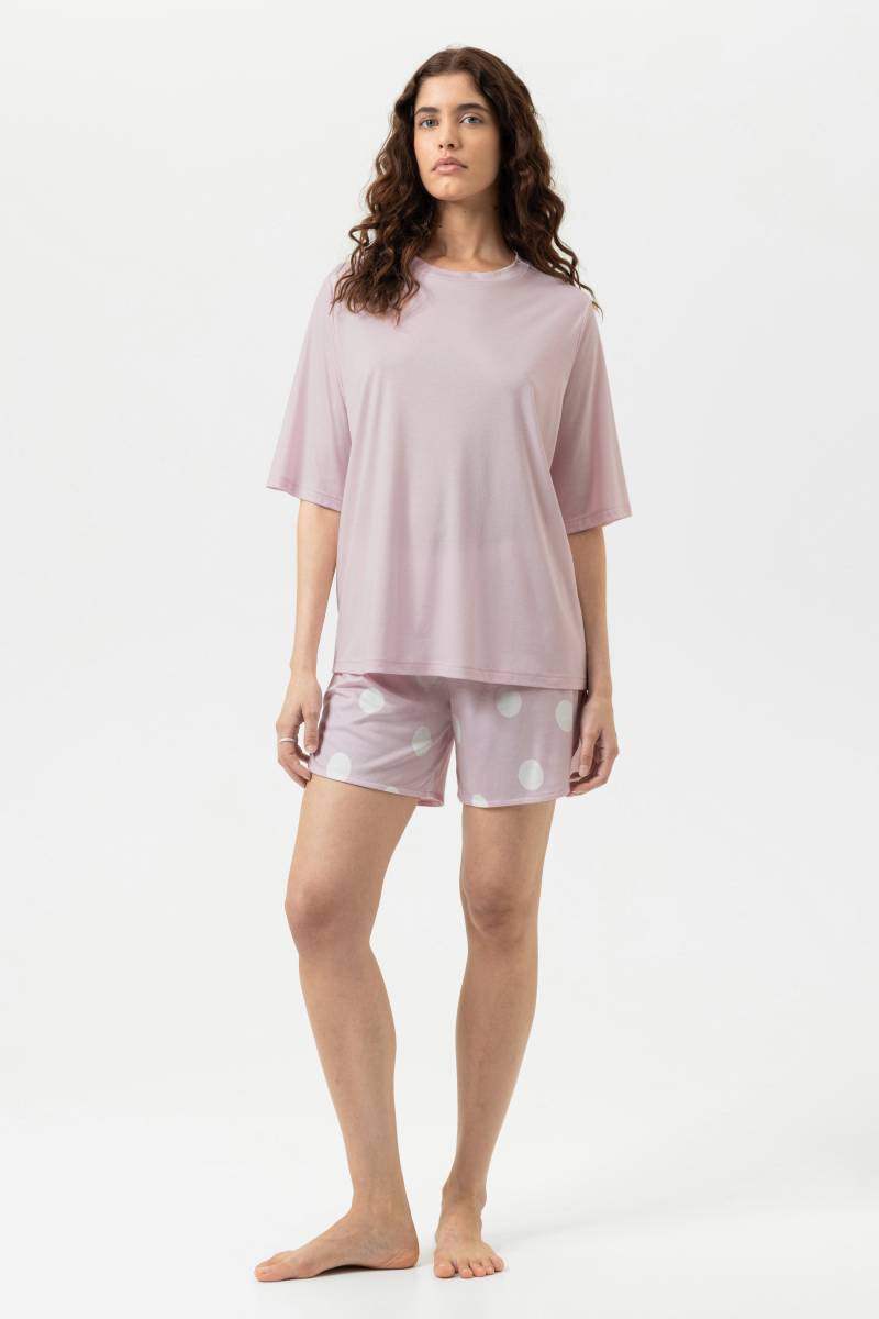 Kurzer Pyjama Serie Pretty Dots Pink Parfait von mey