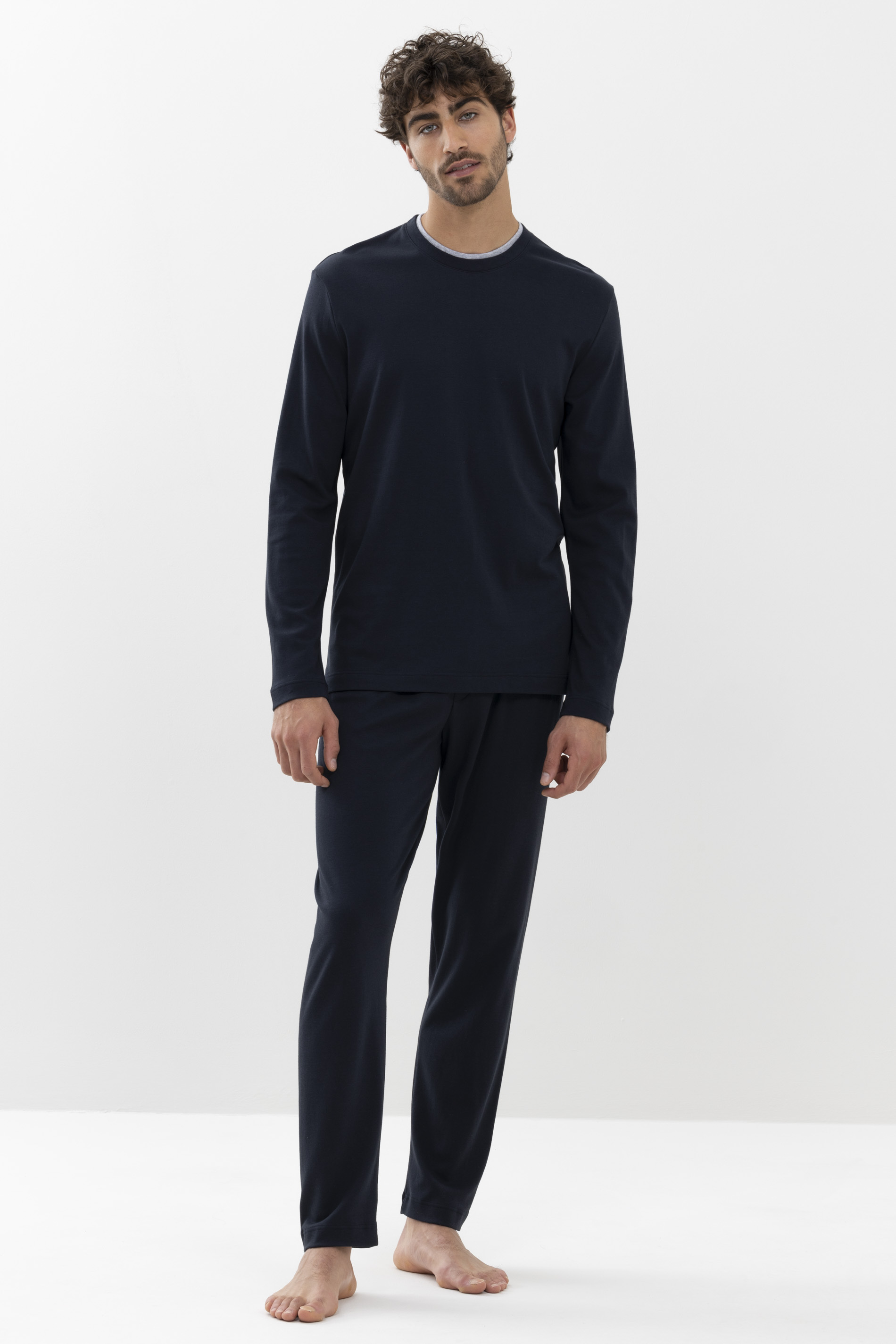 Langarm-Shirt Serie N8TEX 2.0 Indigo von mey