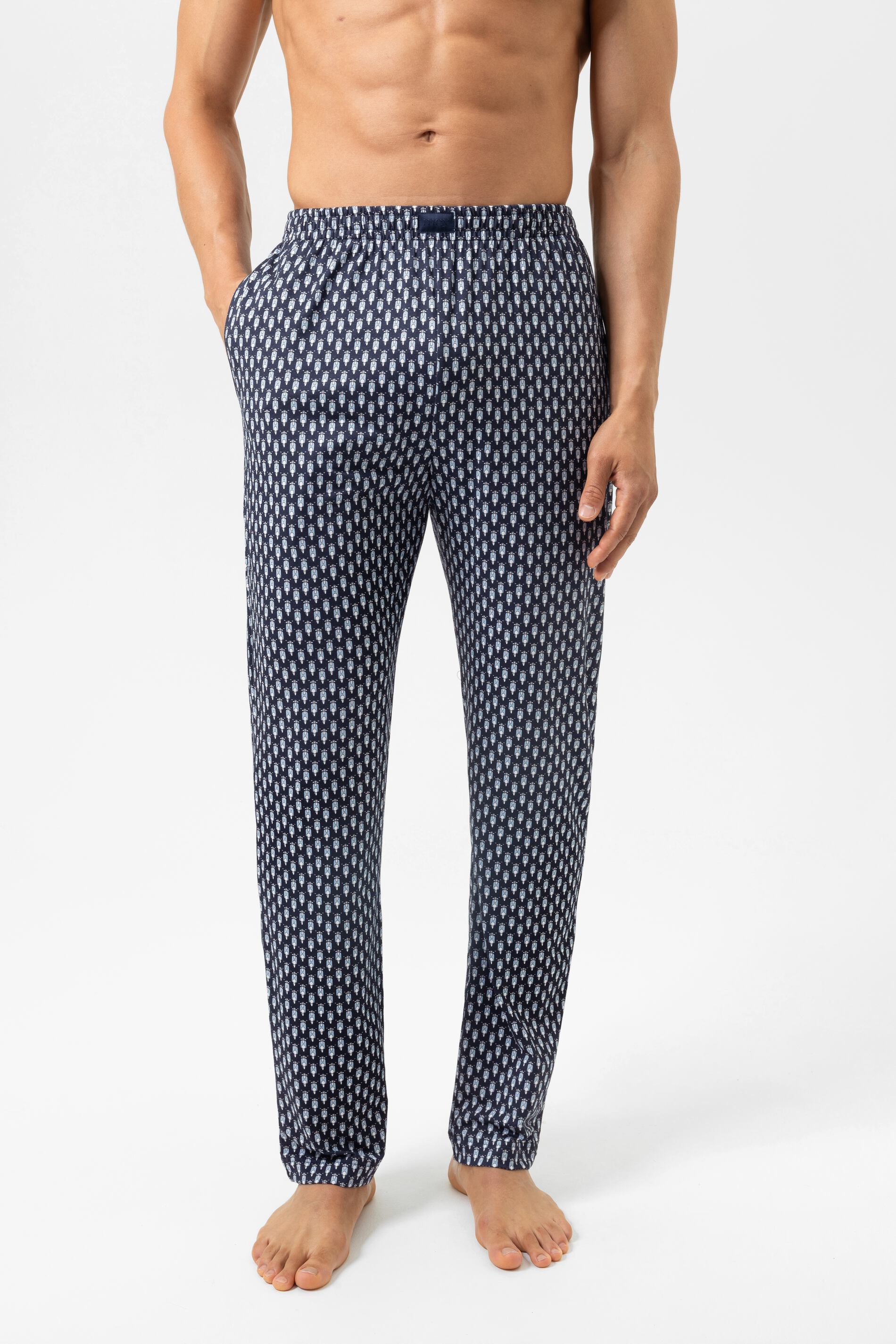 Lange Schlafhose Serie Scooter Venture Marine von mey