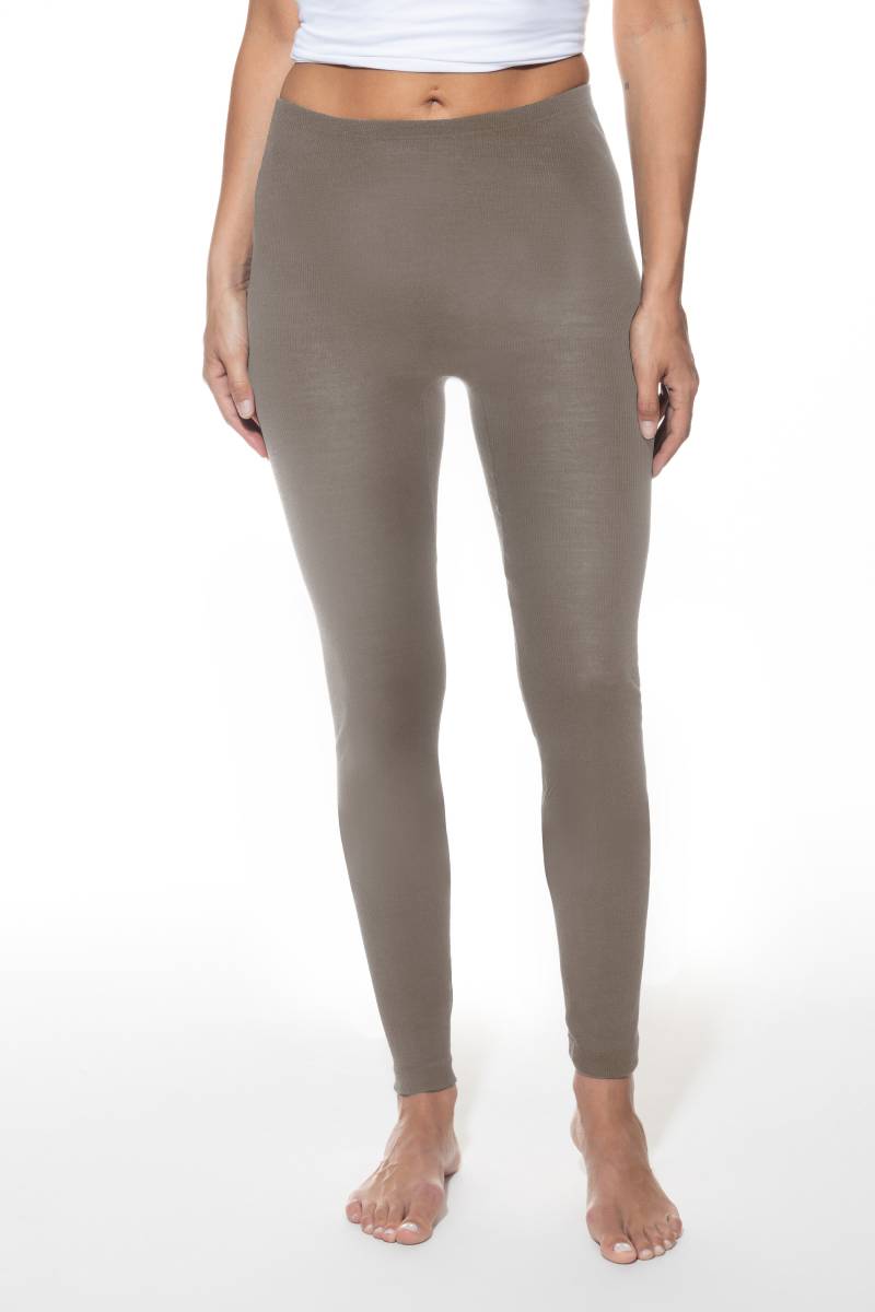 Leggings Serie Wool Love Deep Taupe von mey