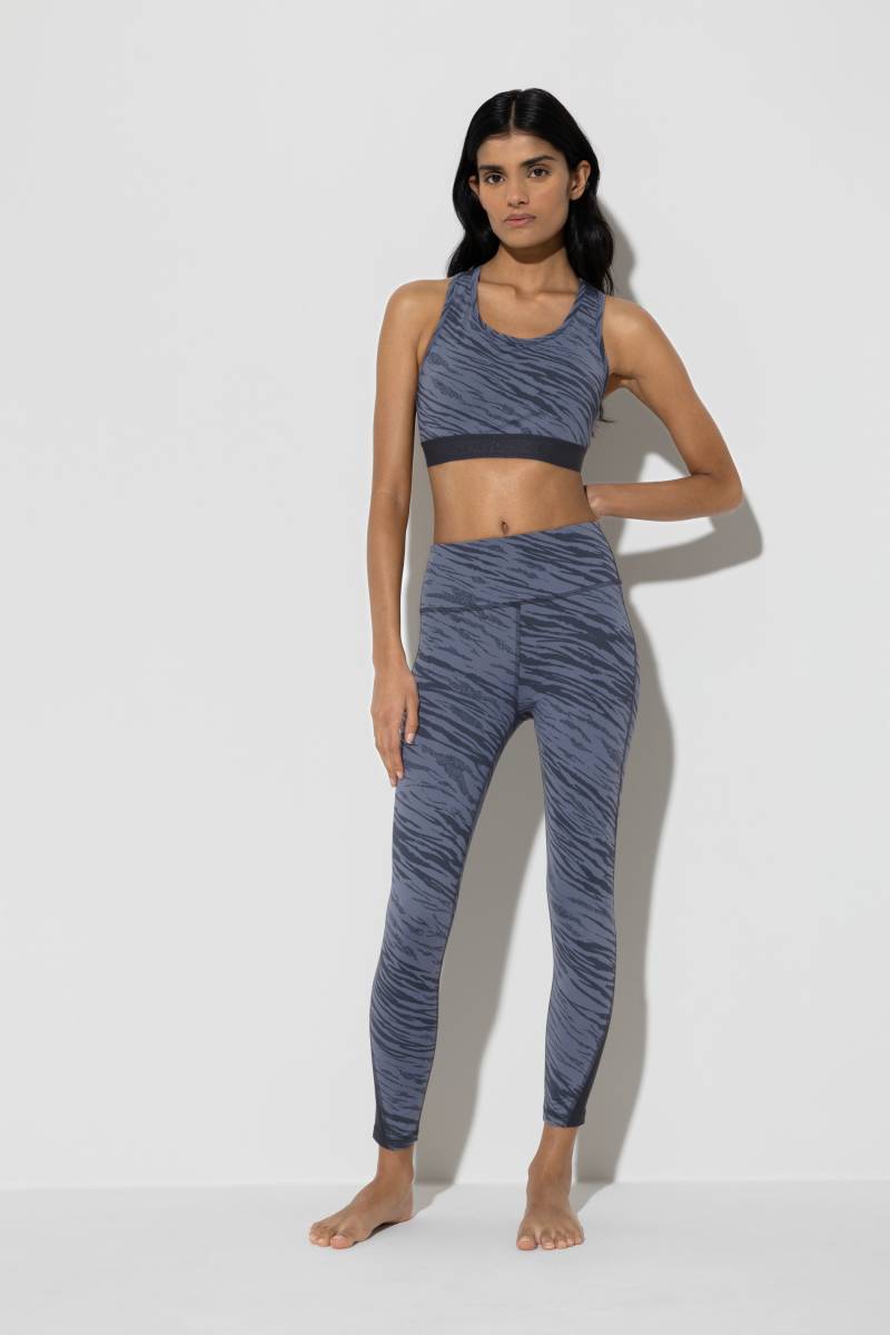 Leggings lang Serie Stretchable Carbon von mey