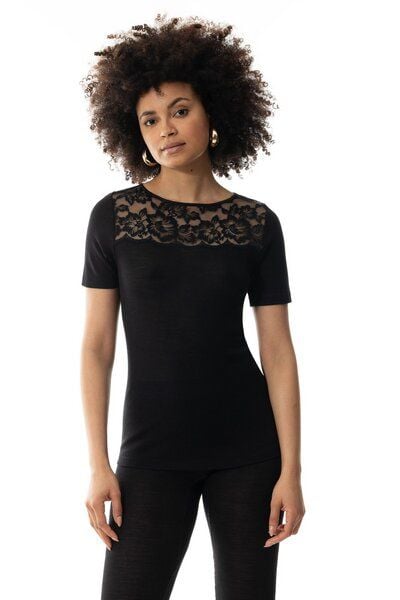 Mey Damen T-Shirt Serie "Wool Love" Merinowolle von mey