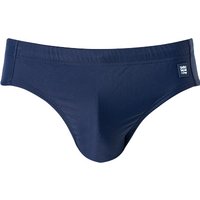 Mey Herren Badeslip blau Mikrofaser unifarben von mey
