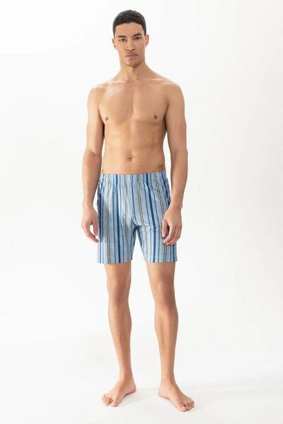 Mey Herren Loungehose Short "Stripes" Made-in-Green von mey