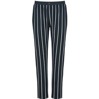 Mey Herren Pyjamahose blau Baumwolle gestreift von mey