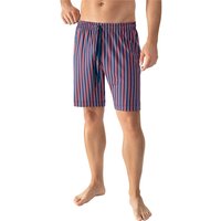 Mey Herren Pyjamashorts rot Jersey-Baumwolle Gemustert von mey