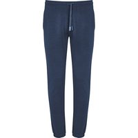 Mey Herren Sweatpants blau Baumwolle unifarben von mey