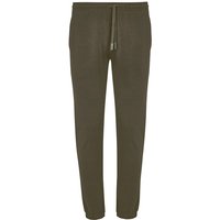 Mey Herren Sweatpants grün Baumwolle unifarben von mey