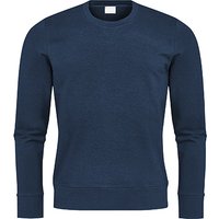 Mey Herren Sweatshirt blau Baumwolle unifarben von mey