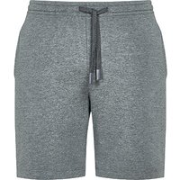 Mey Herren Sweatshorts grau Baumwolle unifarben von mey