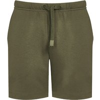 Mey Herren Sweatshorts grün Baumwolle unifarben Mey Herren Sweatshorts grün Baumwolle unifarben von mey