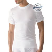 Mey Herren T-Shirt weiß COTTON unifarben von mey