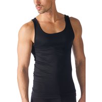 Mey Herren Tanktop Schwarz Viskose von mey