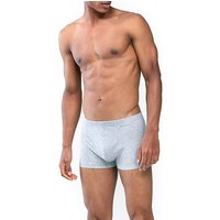Mey Herren Trunk grau Baumwolle unifarben von mey