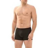 Mey Herren Trunk schwarz Baumwolle unifarben von mey