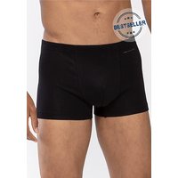 Mey Herren Trunk schwarz COTTON unifarben von mey