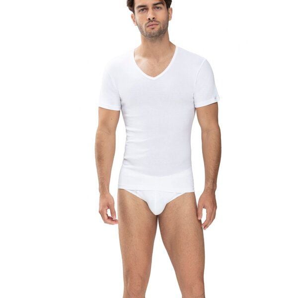 Mey Herren V-Neck Shirt Unterhemd Noblesse PIMA Baumwolle von mey