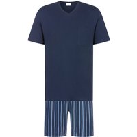 Mey Kurzer Pyjama mit V-Ausschnitt aus der Serie Straight in S von mey