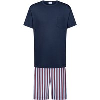 Mey Kurzer Schlafanzug Serie Gradient Stripes von mey