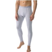 Mey Herren Lange Unterhose grau COTTON unifarben von mey