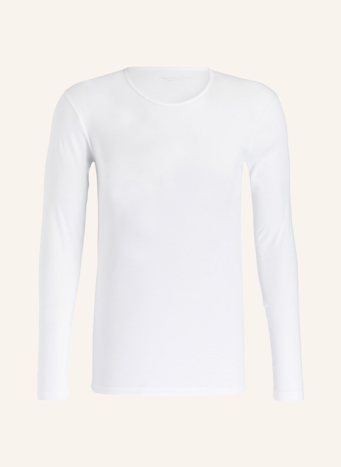 Mey Longsleeve Serie Casual Cotton weiss von mey