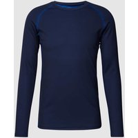 Mey Longsleeve mit Kontrastnähten in Dunkelblau, Größe XL Mey Longsleeve mit Kontrastnähten in Dunkelblau, Größe XL von mey