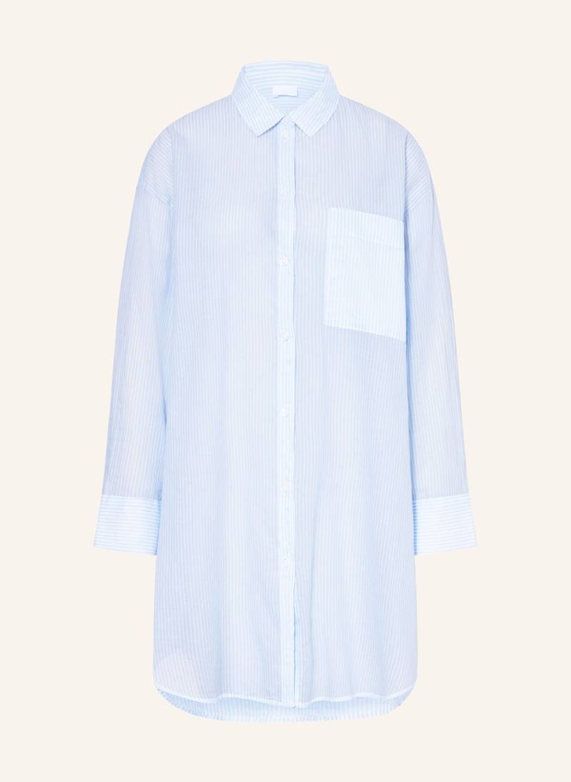 Mey Nachthemd Serie Cotton Stripes blau von mey