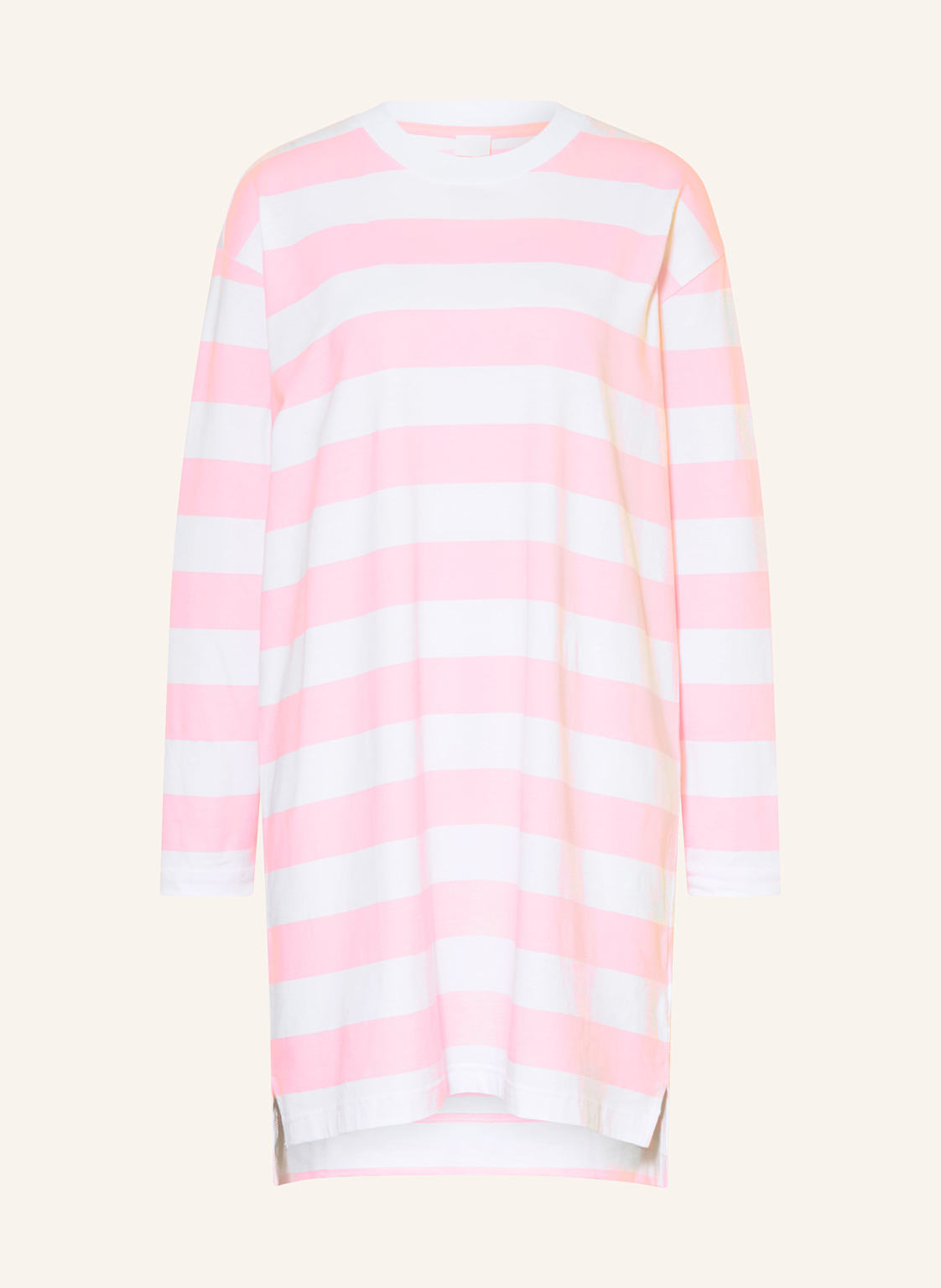 Mey Nachthemd Serie Streaked Lines rosa von mey