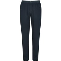 Mey Herren Pyjamahose blau Baumwolle & Mix unifarben von mey