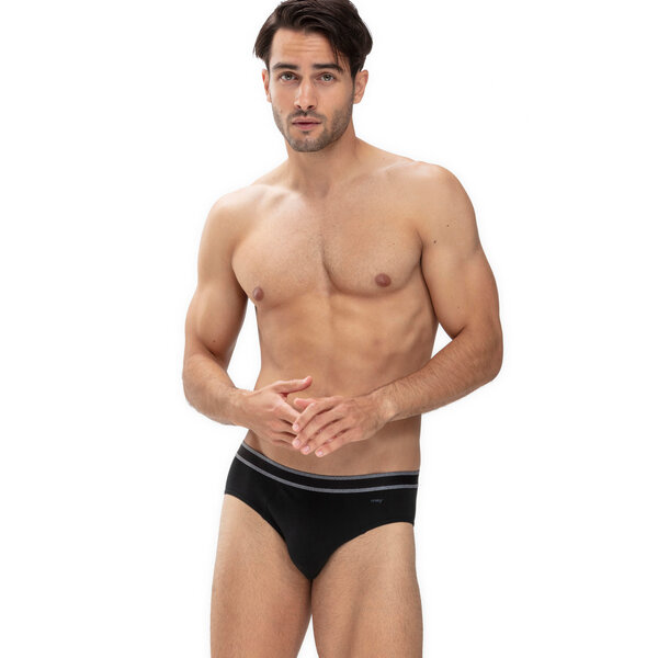 Mey Re:Think Herren Slip Bio-Baumwoll Unterhose (mit Spruch) GRÜNER KNOPF 71141 von mey