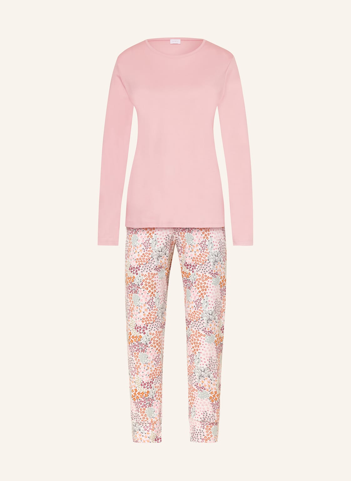 Mey Schlafanzug Serie Flower Bed rosa von mey