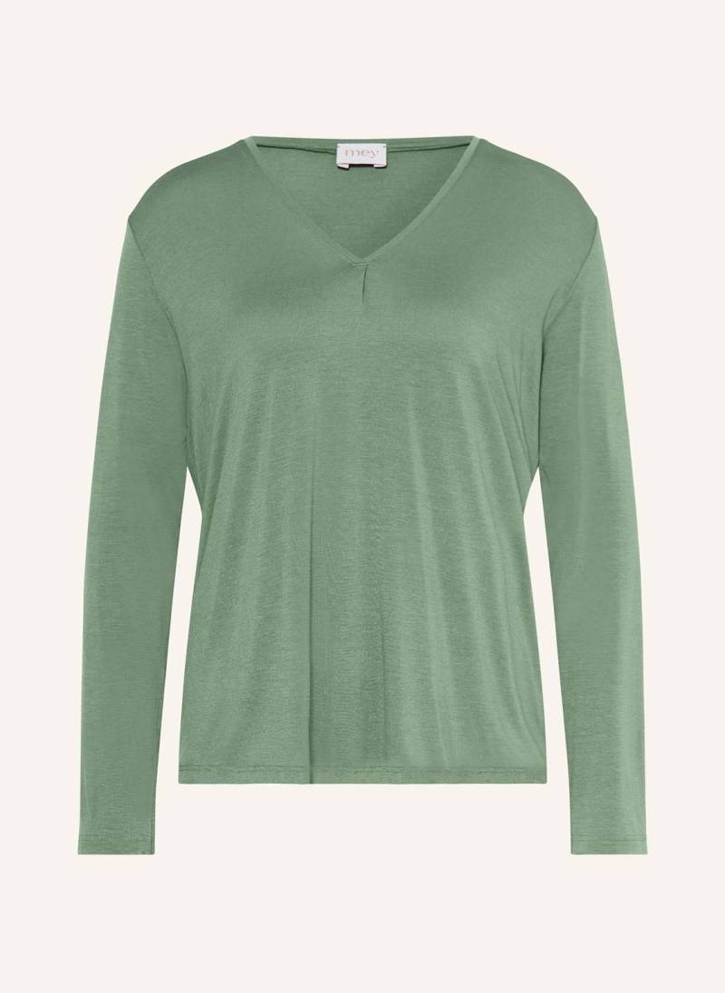 Mey Schlafshirt Serie Pure Chic gruen von mey