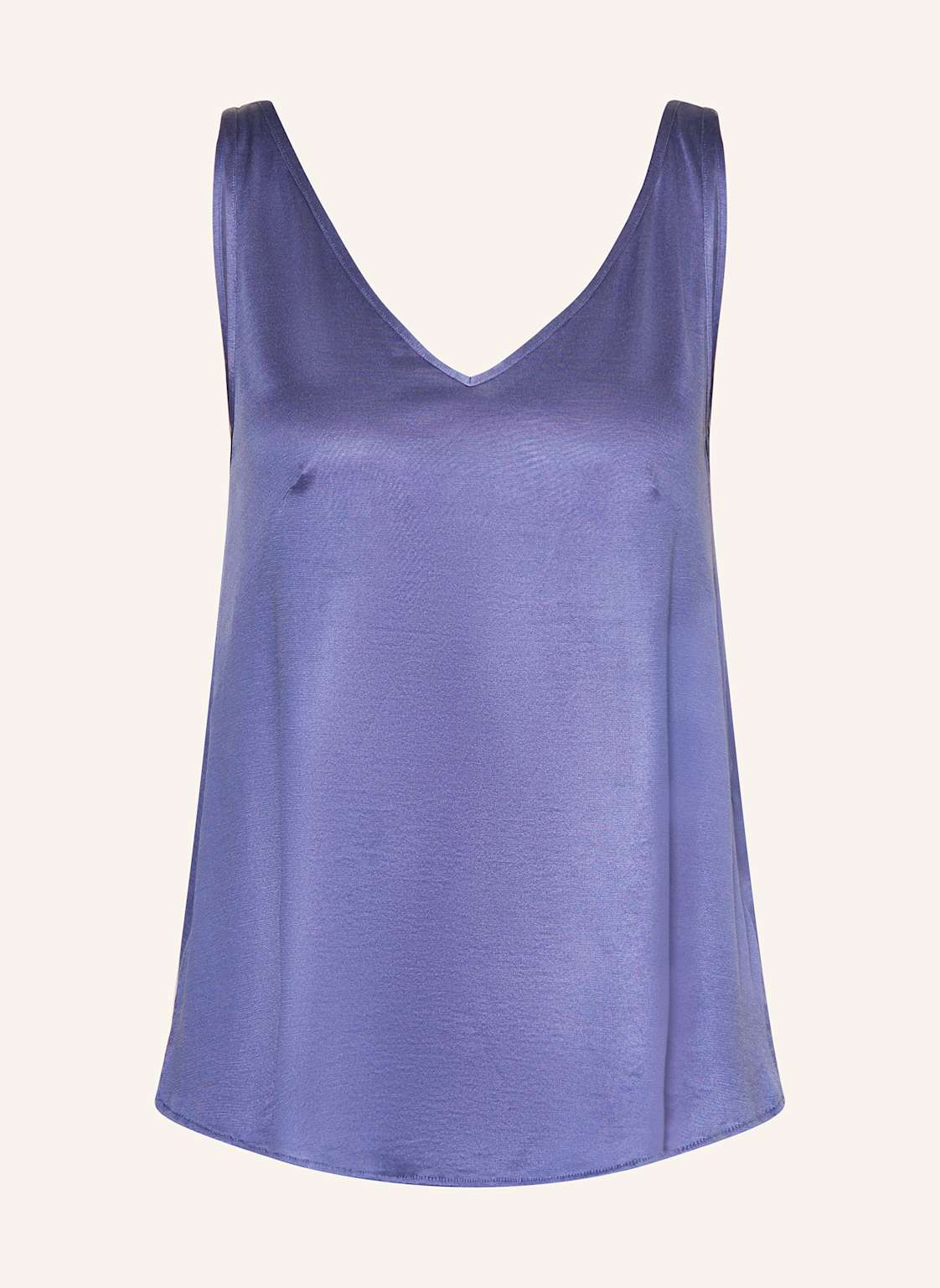 Mey Schlafshirt Serie So Elegant Aus Satin blau von mey