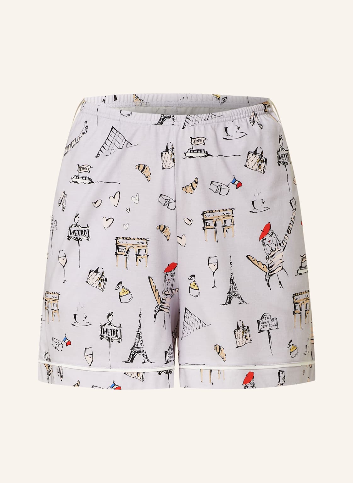 Mey Schlafshorts Serie France Sensation lila Mey Schlafshorts Serie France Sensation lila von mey
