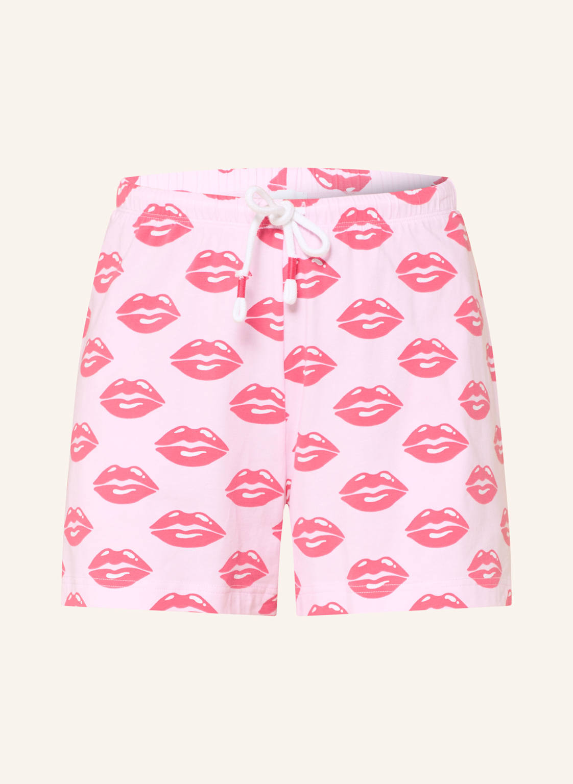 Mey Schlafshorts Serie Juicy Kiss rosa von mey