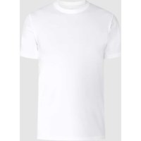 Mey Slim Fit T-Shirt mit Ziernähten - feuchtigkeitsregulierend in Weiss, Größe L von mey