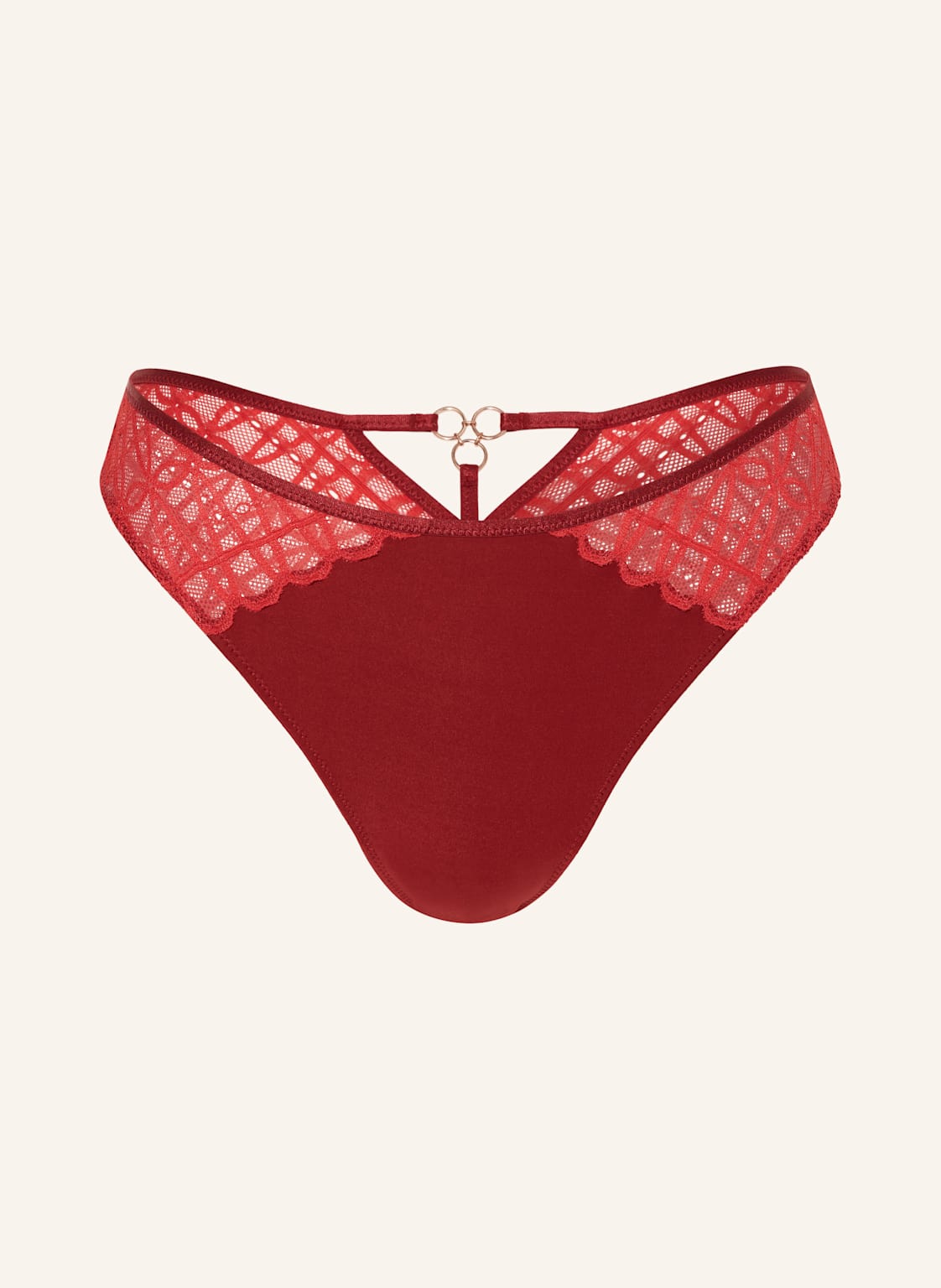 Mey Slip Serie Poetry Temptation rot von mey