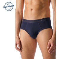 Mey Herren Men-Slip blau Pima unifarben von mey