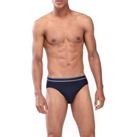 Mey Herren Jazz-Pants blau Baumwolle & Mix unifarben von mey