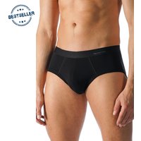 Mey Herren Slip schwarz COTTON unifarben von mey