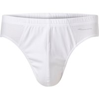 Mey Herren Slip weiß Baumwolle & Mix unifarben von mey