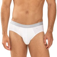 Mey Herren Jazz-Pants weiß Baumwolle & Mix unifarben von mey