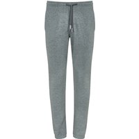 Mey Herren Sweatpants grau Baumwolle unifarben von mey