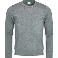 Mey Herren Sweatshirt grau Baumwolle unifarben von mey
