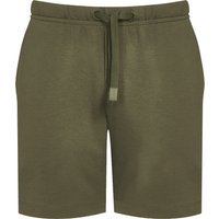 Mey Herren Sweatshorts grün Baumwolle & Mix unifarben Mey Herren Sweatshorts grün Baumwolle & Mix unifarben von mey