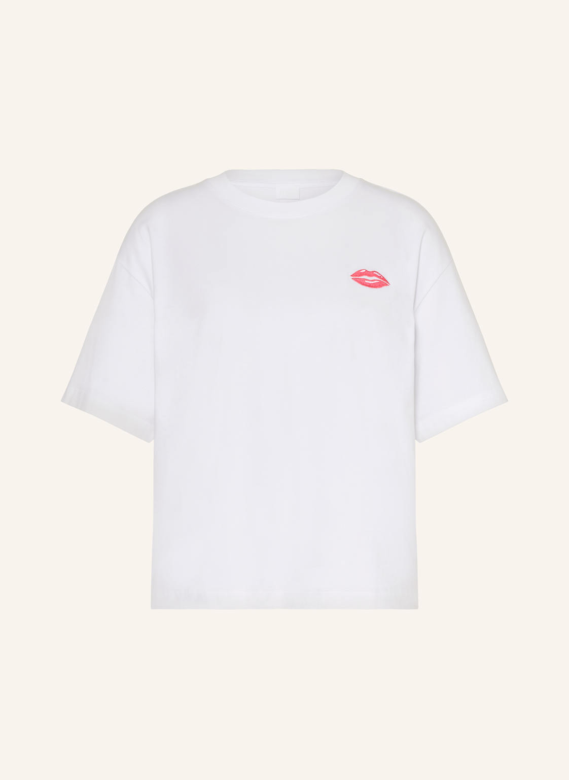 Mey T-Shirt Serie Solid Love weiss von mey