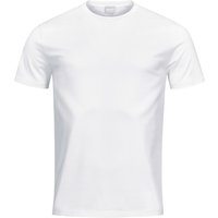 Mey Herren T-Shirt weiß Baumwolle unifarben von mey