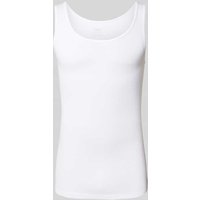 Mey Tanktop im unifarbenen Design Modell 'CASUAL' in Weiss, Größe S von mey